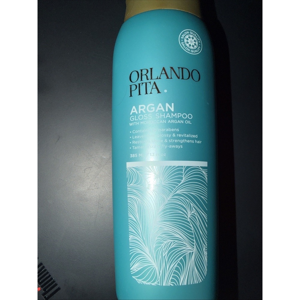 Orlando Pita Argan Gloss Shampoo Moroccan Argan Oil 13 fl oz Salon Quality New